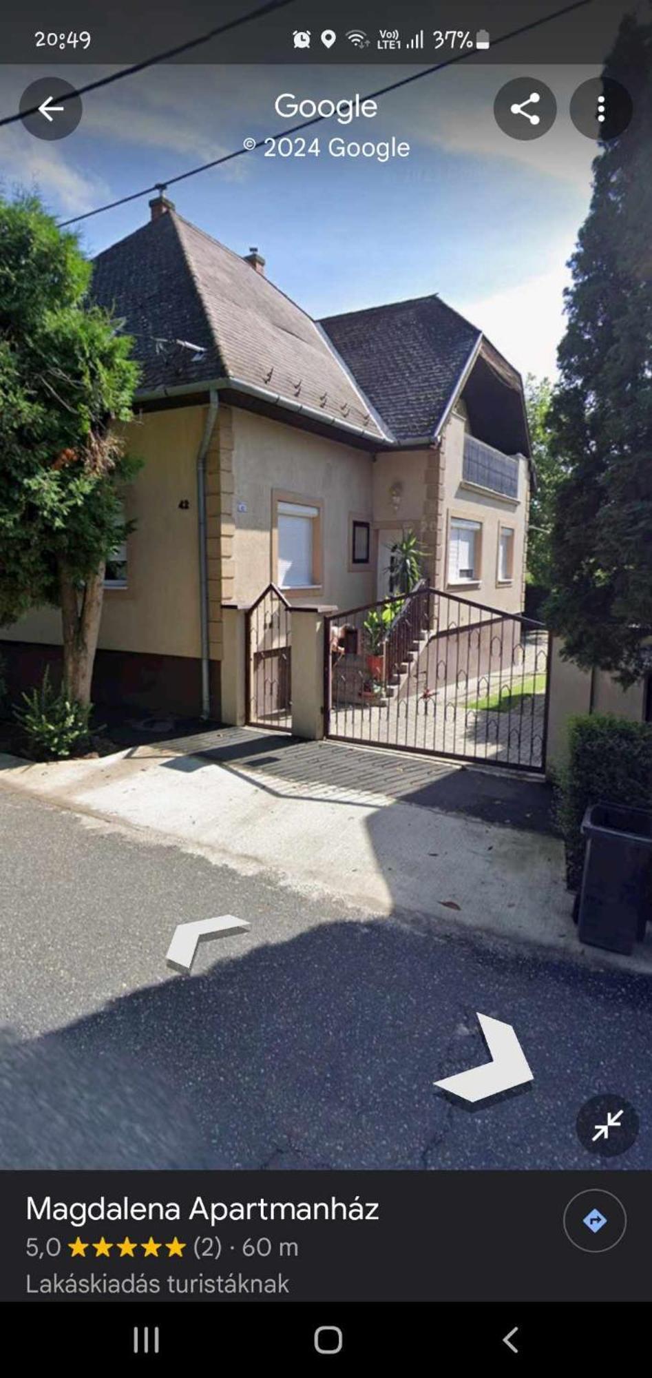 Magdalena Apartmanhaz ケストヘイ エクステリア 写真